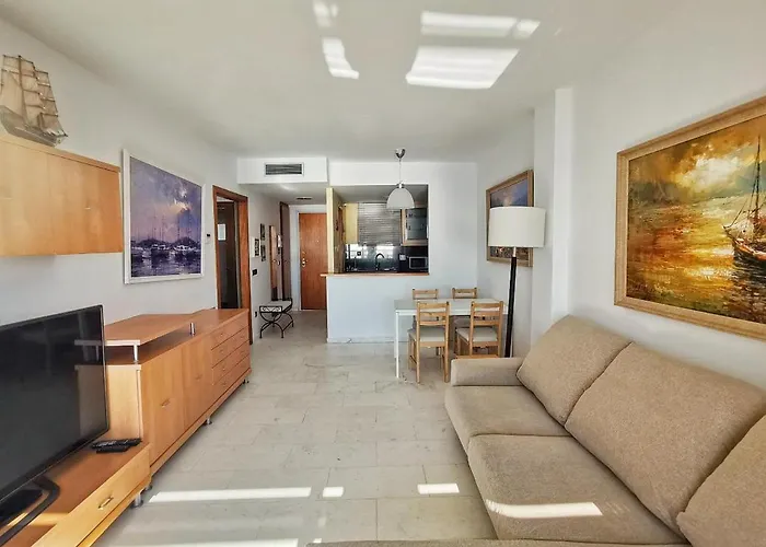 Seafront Apartment In Blanes S'Abanell Central Park
