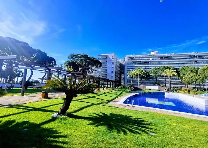 Seafront Apartment In Blanes S'Abanell Central Park